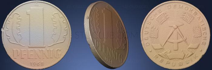 Монеты Alu Pfennig
